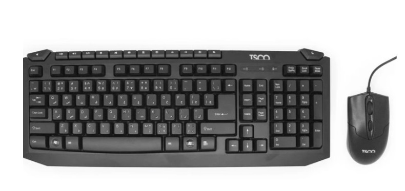 TSCO TKM 8054N Keyboard With Mouse With Persian Letters