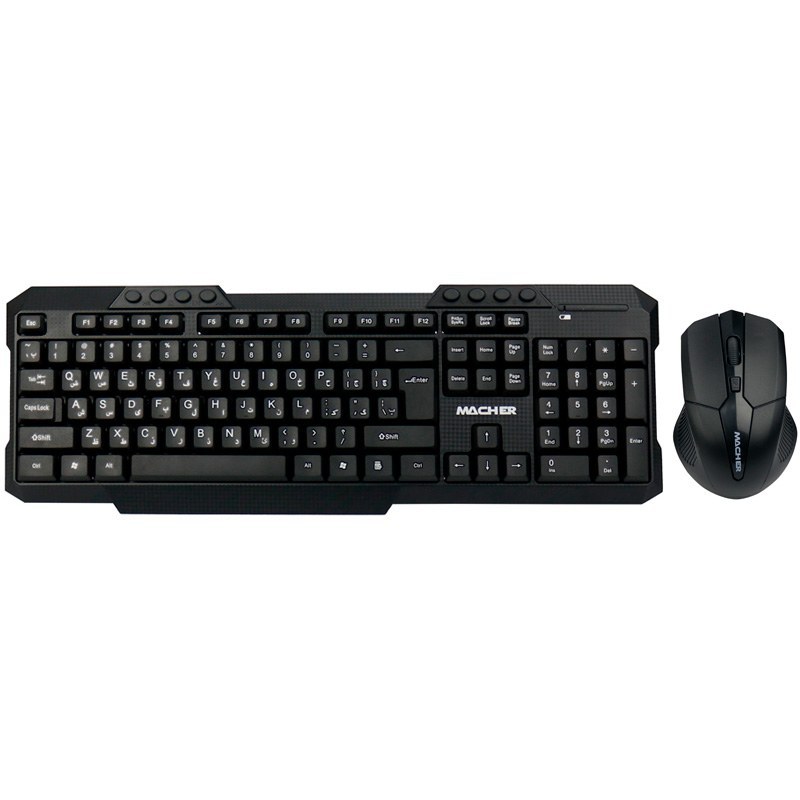 "macher MR-415W Wireless Keyboard And Mouse"