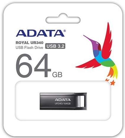 1 ADATA UR340 64GB USB3.2 Flash Memory