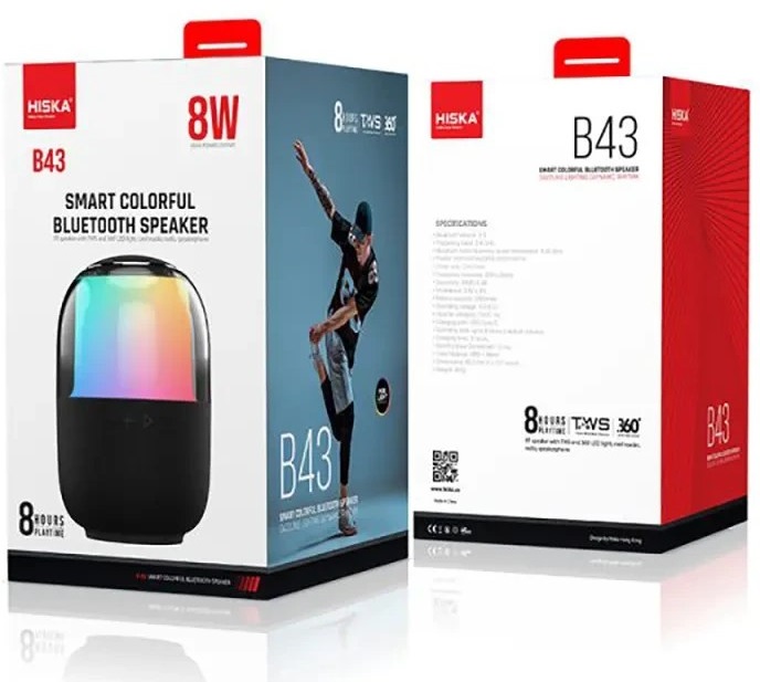 Hiska B43 portable bluetooth speaker 1