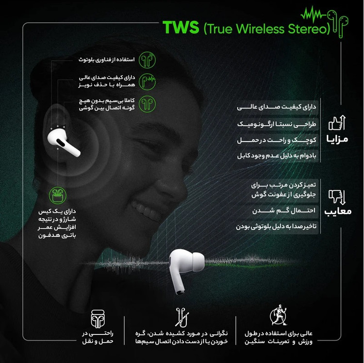 هدفون بلوتوثی مدل Newest M10 V5.3